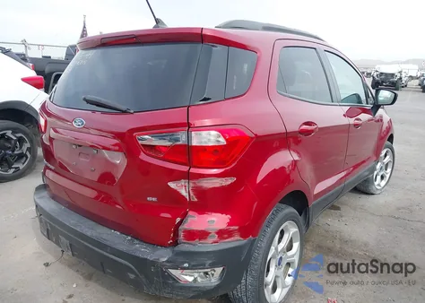 2021 Ford Ecosport Se from USA, damaged, VIN MAJ3S2GE4MC453004